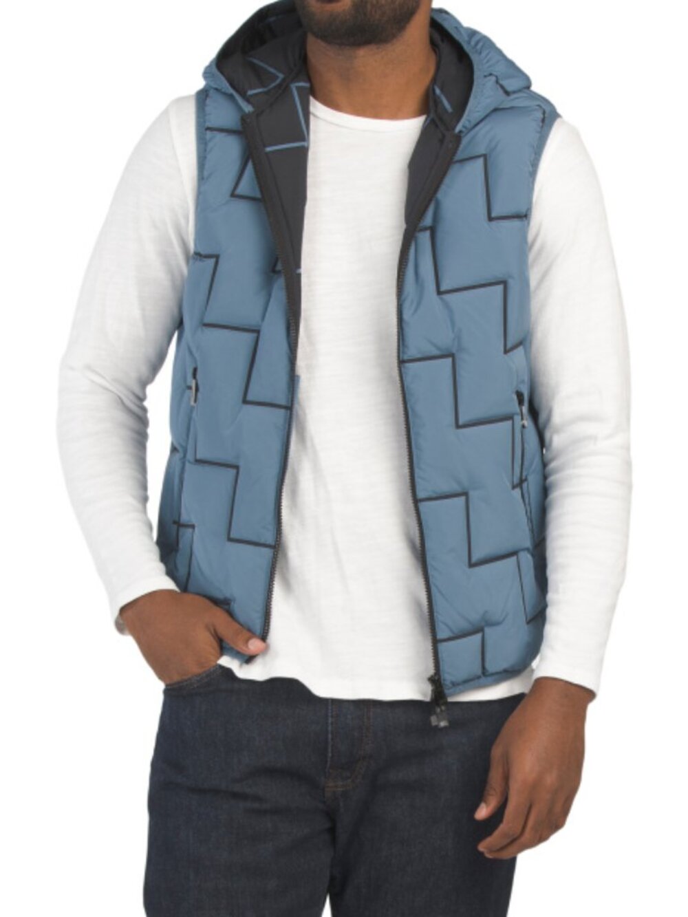 ARMANI EXCHANGE Hooded Puffer Vest